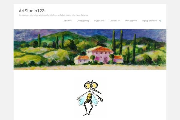 Ample theme site design template sample