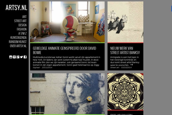 Ubergrid theme site design template sample