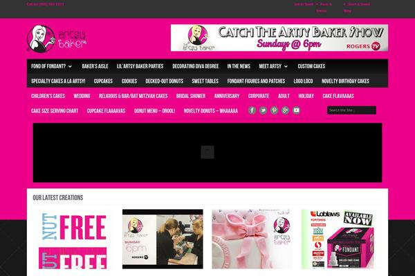 Frenzy theme site design template sample