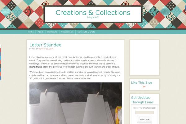 Patchwork theme site design template sample