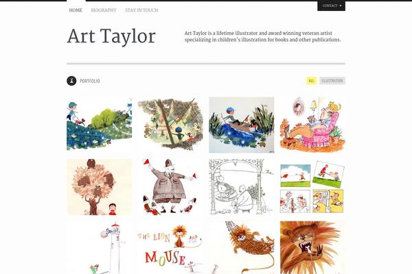 Yin & Yang theme site design template sample