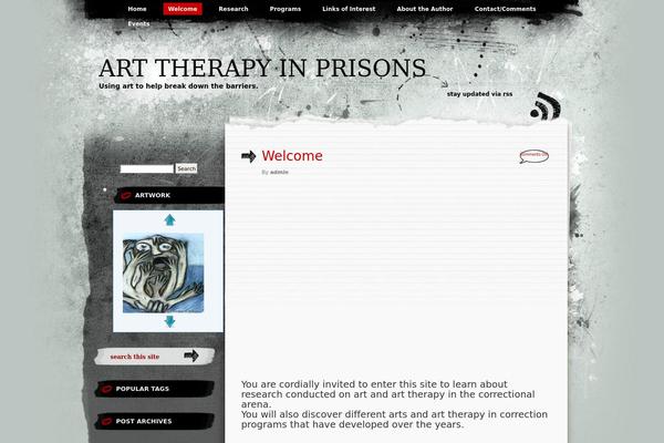 Greyzed theme site design template sample