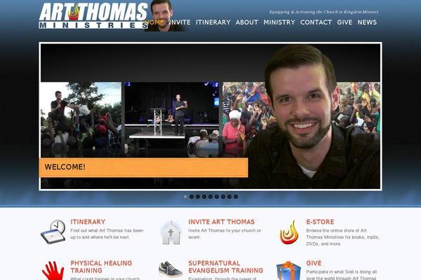 Tisa theme site design template sample