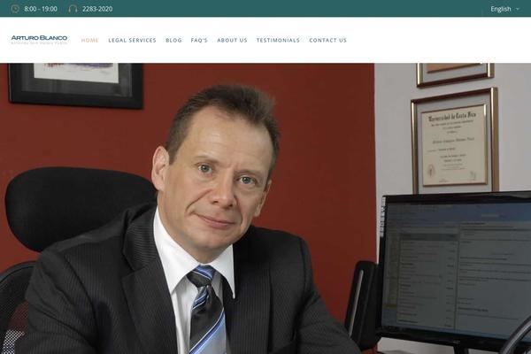 Site using Justicia-core plugin