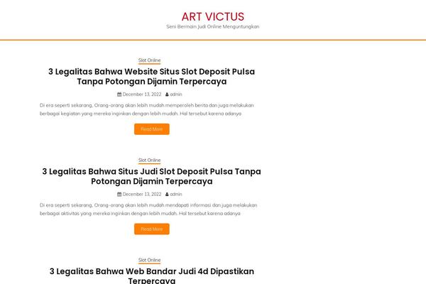 Fairy Blog theme site design template sample