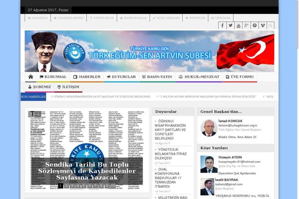 Site using Continuous announcement scroller plugin