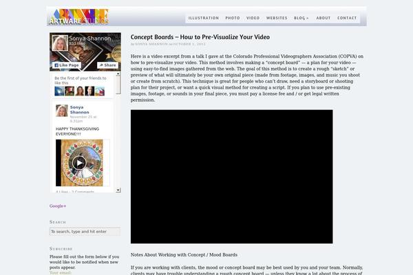 Thesis 1.8.5 theme site design template sample