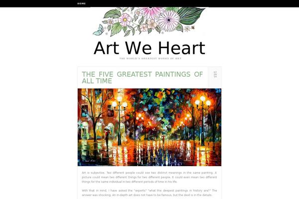 Writee theme site design template sample