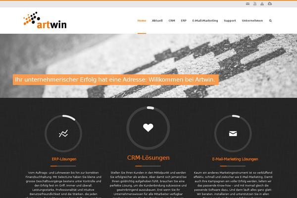Minicorp theme site design template sample