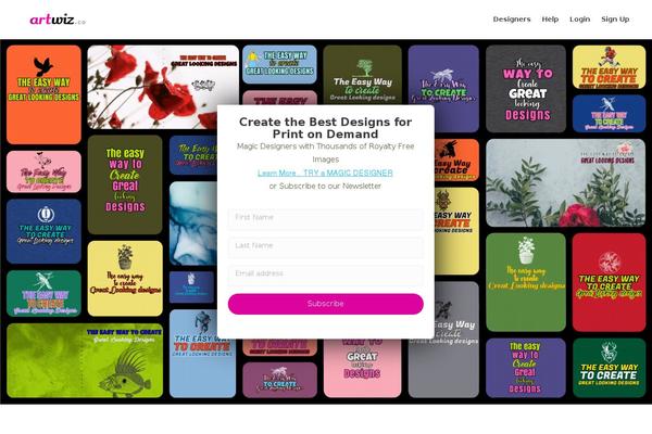 Stack theme site design template sample