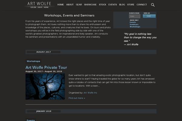 Site using Aw-image-widget plugin