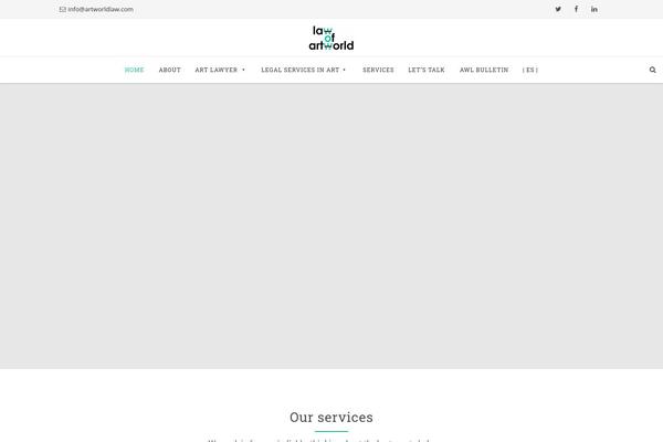 Howes theme site design template sample