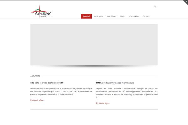 artzainak.com site used Inovado Child