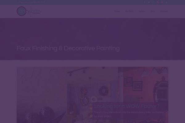 Lambda theme site design template sample
