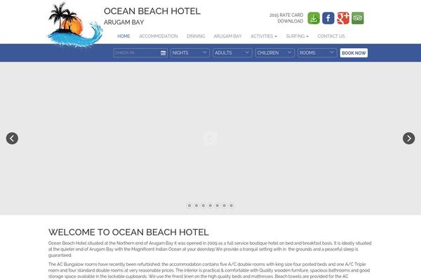 arugambayhotel.com site used BlankSlate