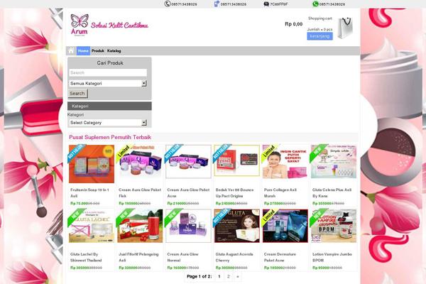 Site using Responsive Slider plugin