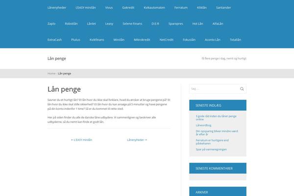 Progression theme site design template sample