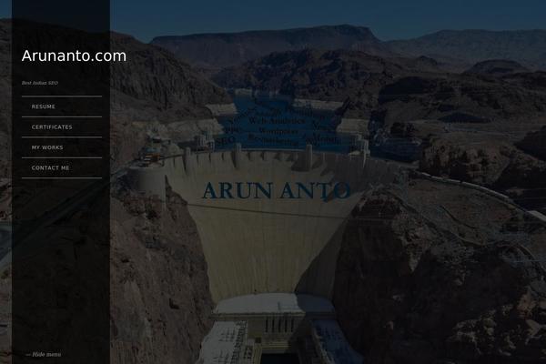 Widescreen theme site design template sample