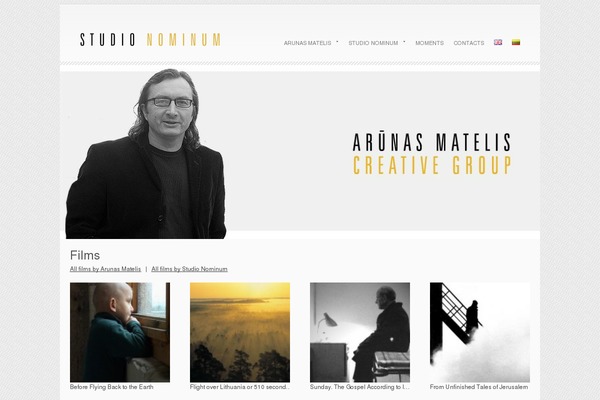 Catalyst theme site design template sample