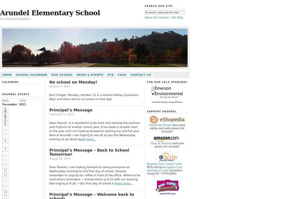 Neoclassical theme site design template sample