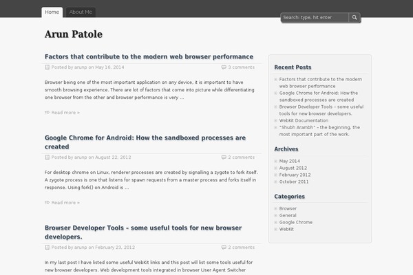 zBench theme site design template sample