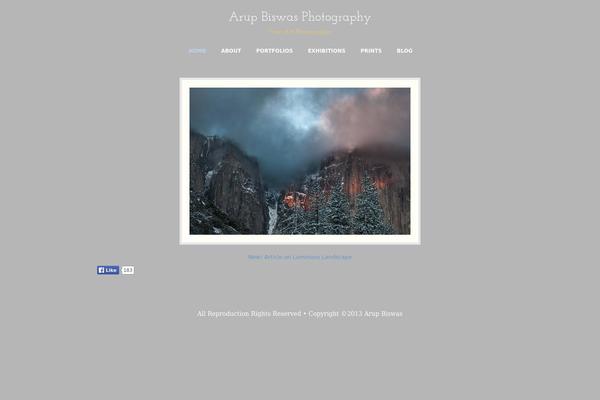Photocrati theme site design template sample