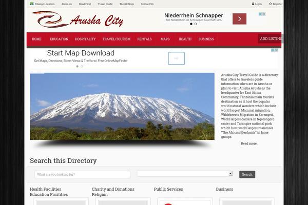 Dt theme site design template sample