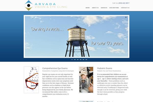 Care theme site design template sample