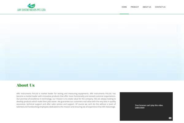 Alterna theme site design template sample