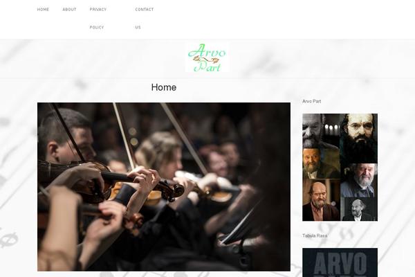 SiteOrigin Unwind theme site design template sample