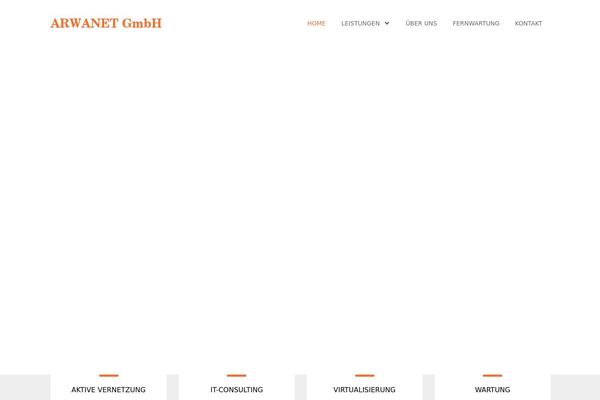 The Company theme site design template sample