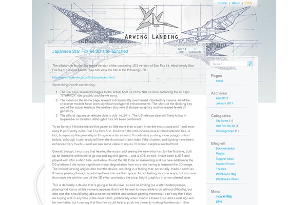 Streamline theme site design template sample