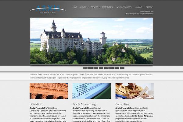 Shuffle theme site design template sample