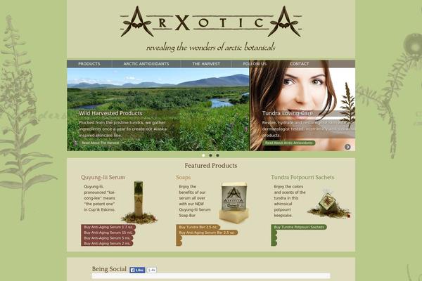 Reverie theme site design template sample