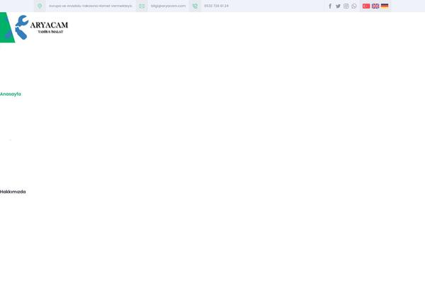 Denge theme site design template sample