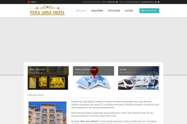 Hotec theme site design template sample