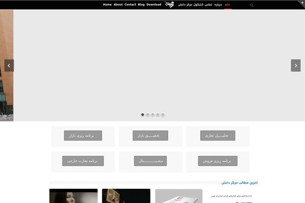 Site using Carousel Slider plugin