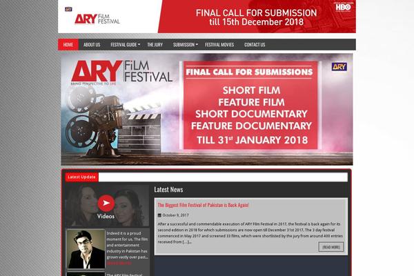 Site using Simple Responsive Slider plugin