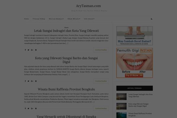 Nyeo theme site design template sample
