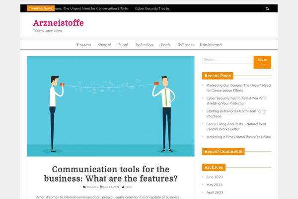 Grip theme site design template sample