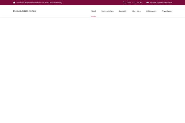 MediClinic theme site design template sample