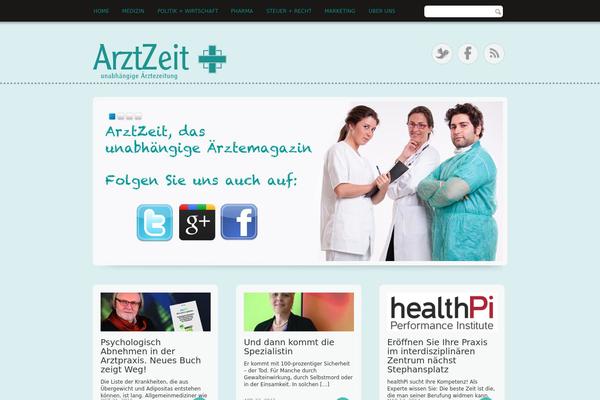 JournalCrunch theme site design template sample