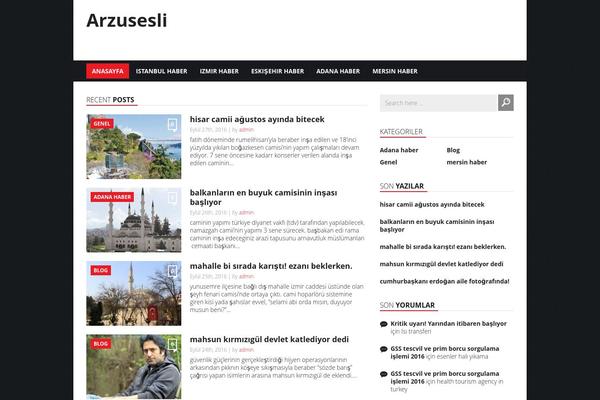 ClassiPress theme site design template sample