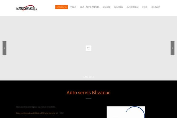 Megalith theme site design template sample