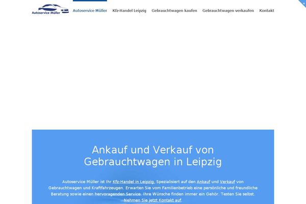 AutoService theme site design template sample