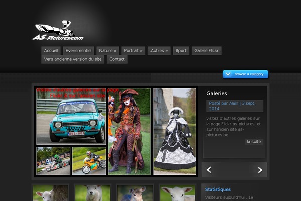 Ephoto theme site design template sample