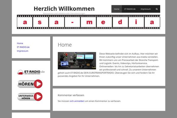 Site using Codescar Radio Widget plugin