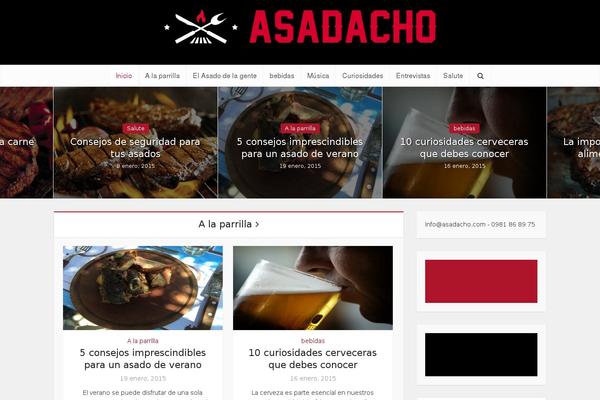 Voice theme site design template sample