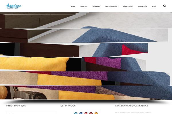 North theme site design template sample