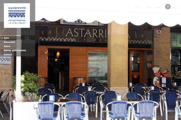 Ristorante theme site design template sample